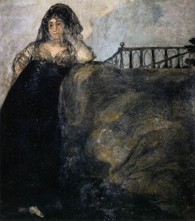 manola by Francisco de Goya
